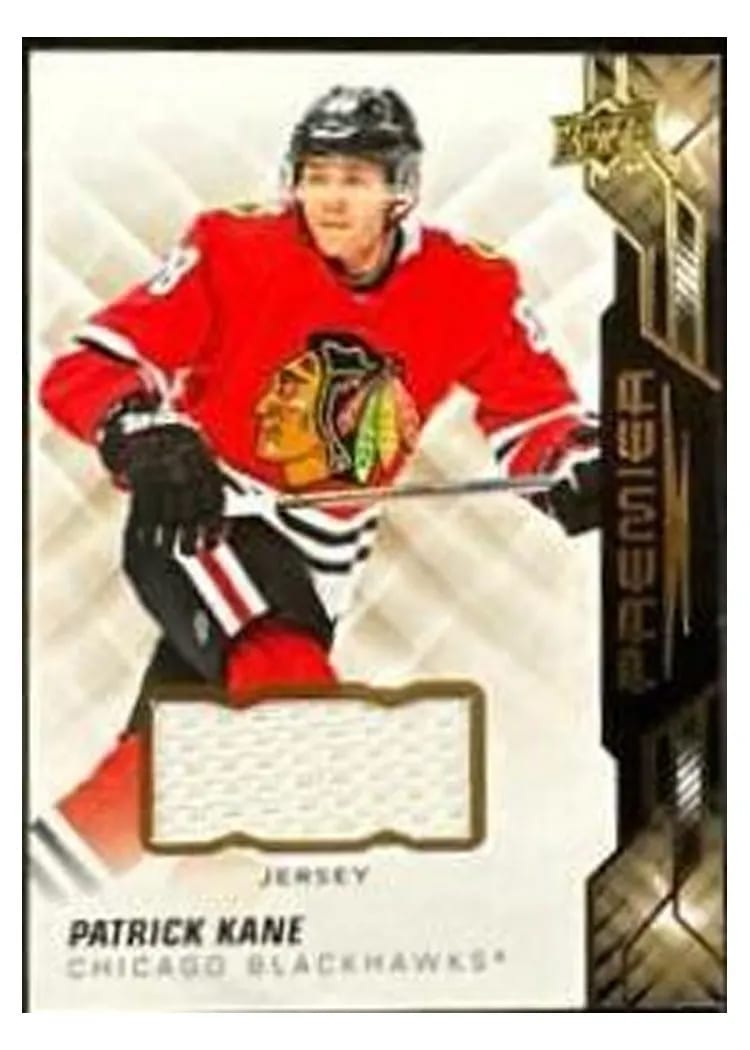 2019-20 Upper Deck Premier Base Set Patrick Kane #10 card