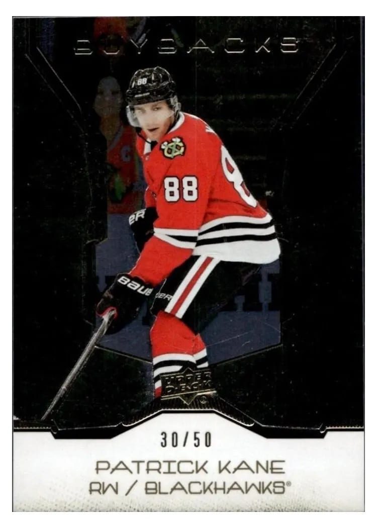 2019 Upper Deck Buybacks Patrick Kane #27 card