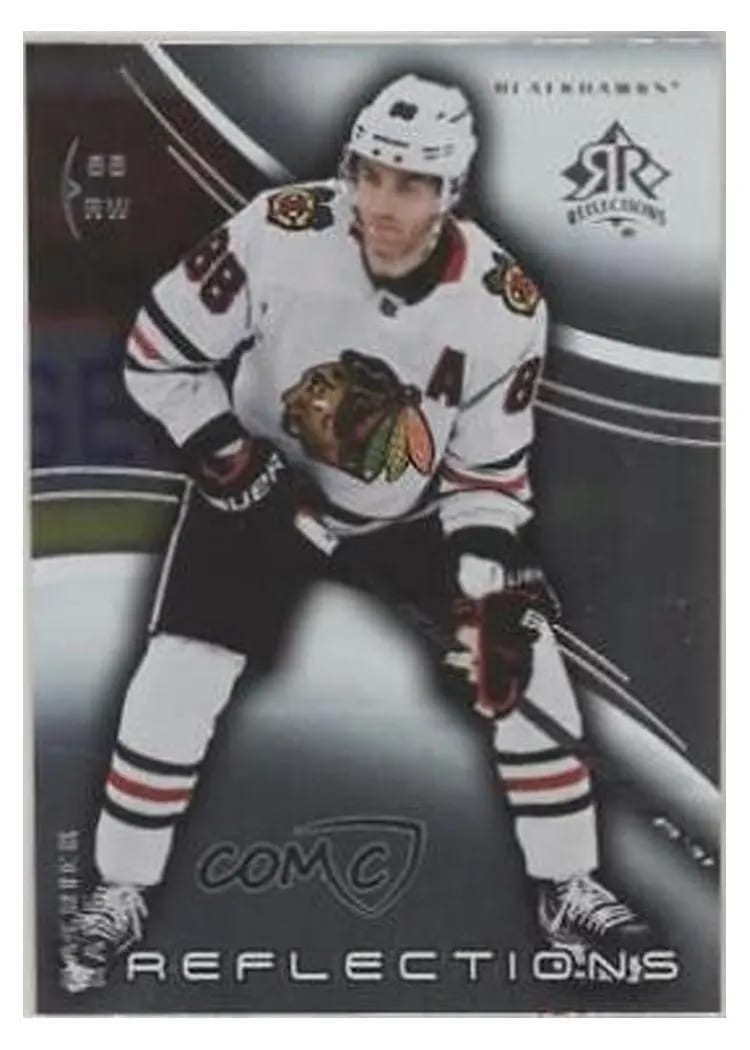 2020 Upper Deck Triple Dimensions Reflections Patrick Kane #10 card