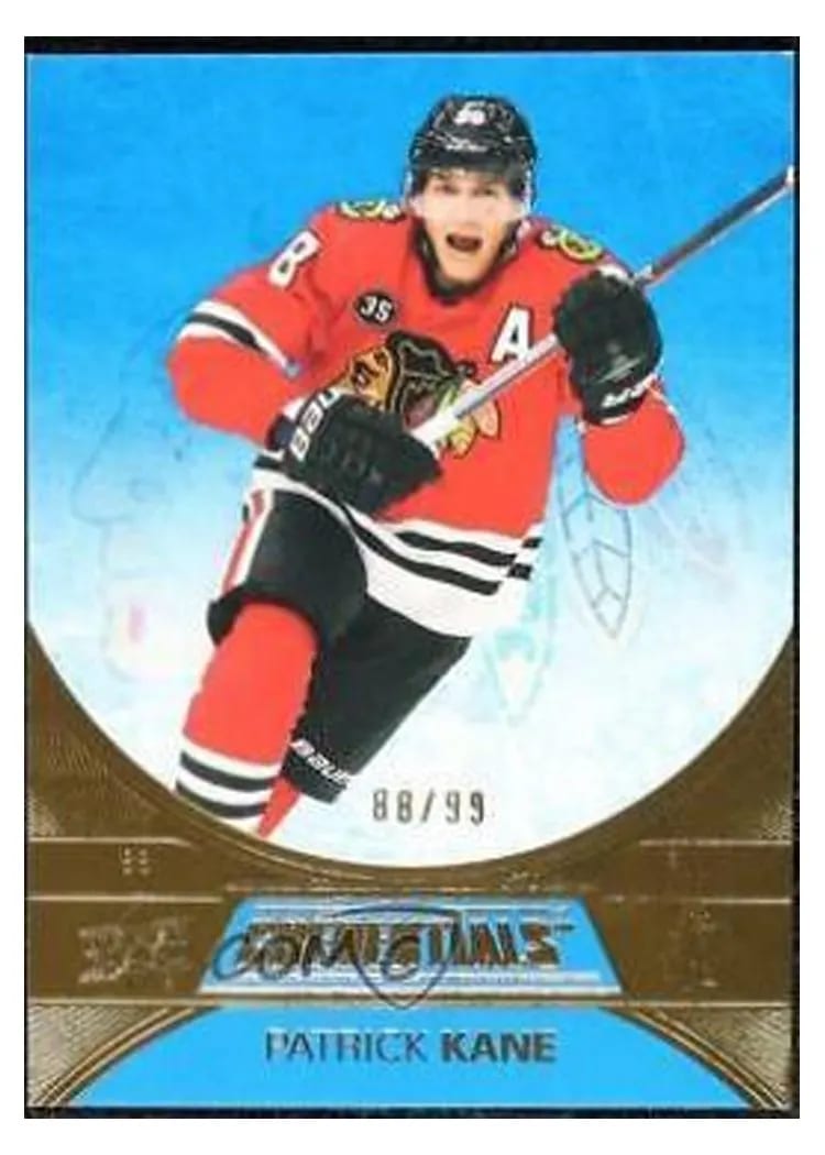 2021-22 Upper Deck Credentials Base Set Patrick Kane #6 card