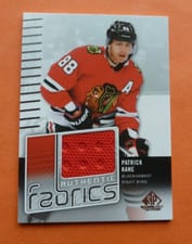 2022-23 SP Game Used Authentic Fabrics Patrick Kane #AF-PK card