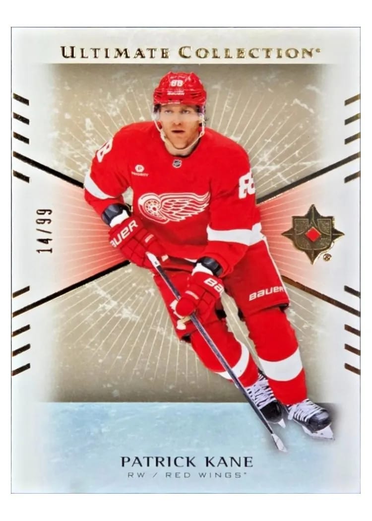 2025 Upper Deck Ultimate Collection Patrick Kane Gold #13 card