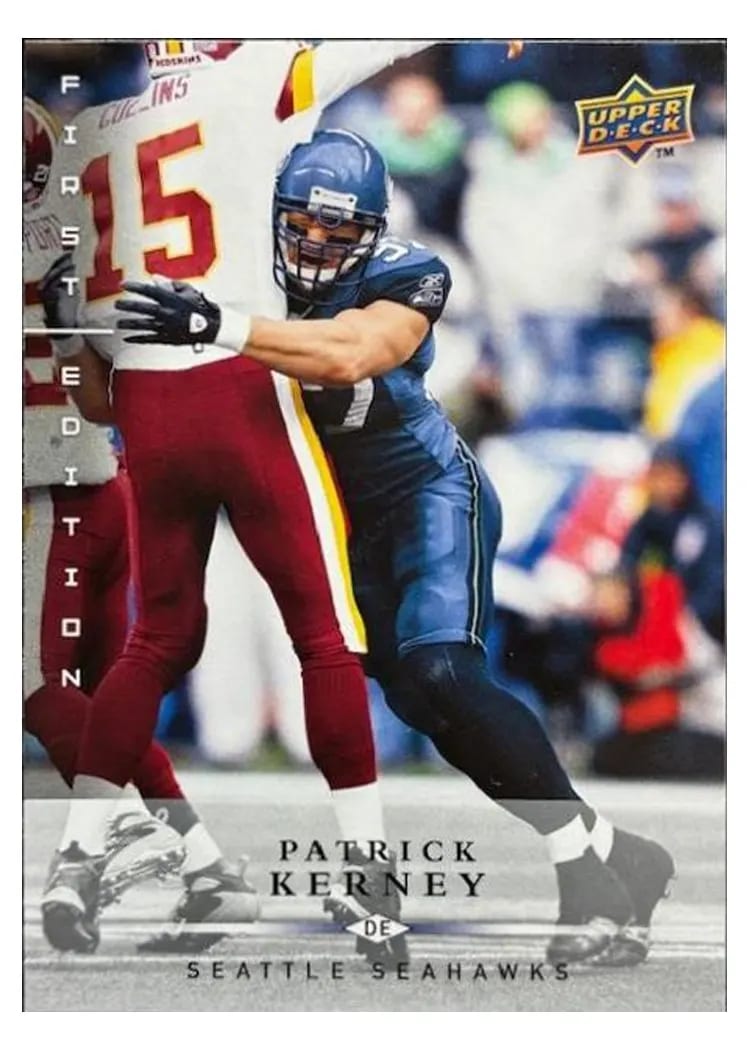 2008 Upper Deck First Edition Patrick Kerney #127 card