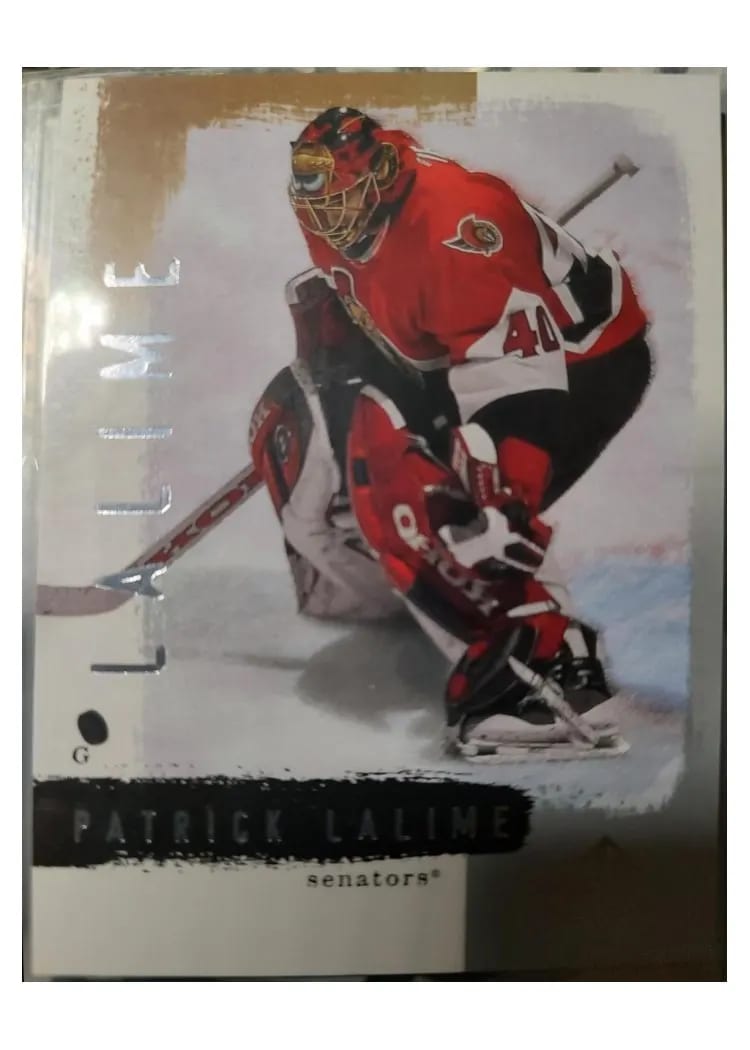 2000 SP Authentic Patrick Lalime #63 card