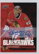 2025-26 Upper Deck Chicago Blackhawks Centennial Box Set Autographs Patrick Lalime #65 card