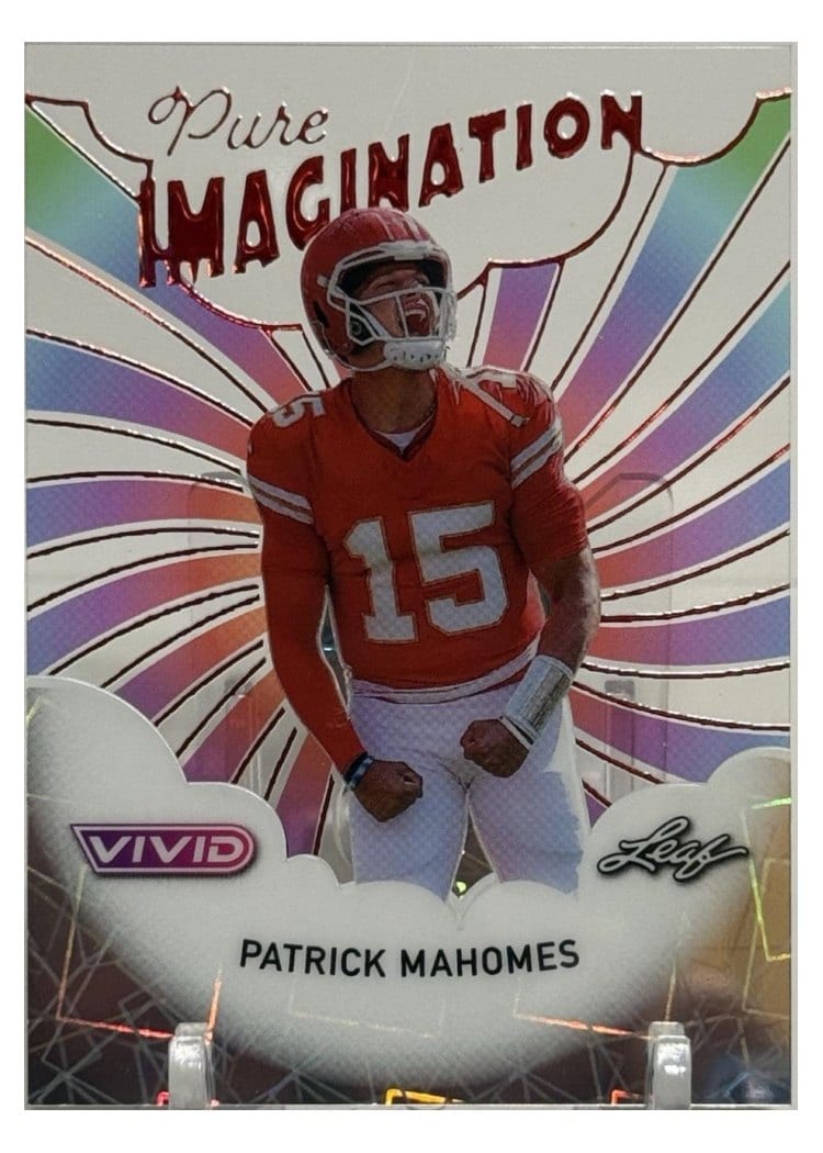 2025 Leaf Vivid Pure Imagination Patrick Mahomes #PB-33 card