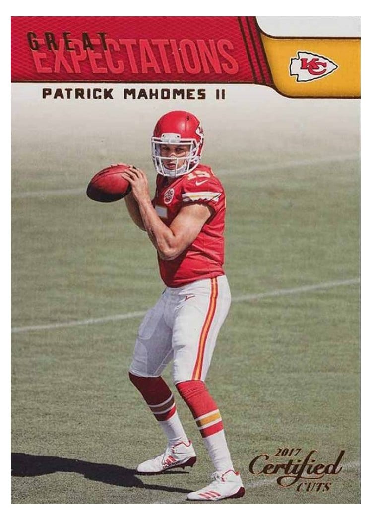 2017 Donruss Certified Cuts Great Expectations Patrick Mahomes II #3 card
