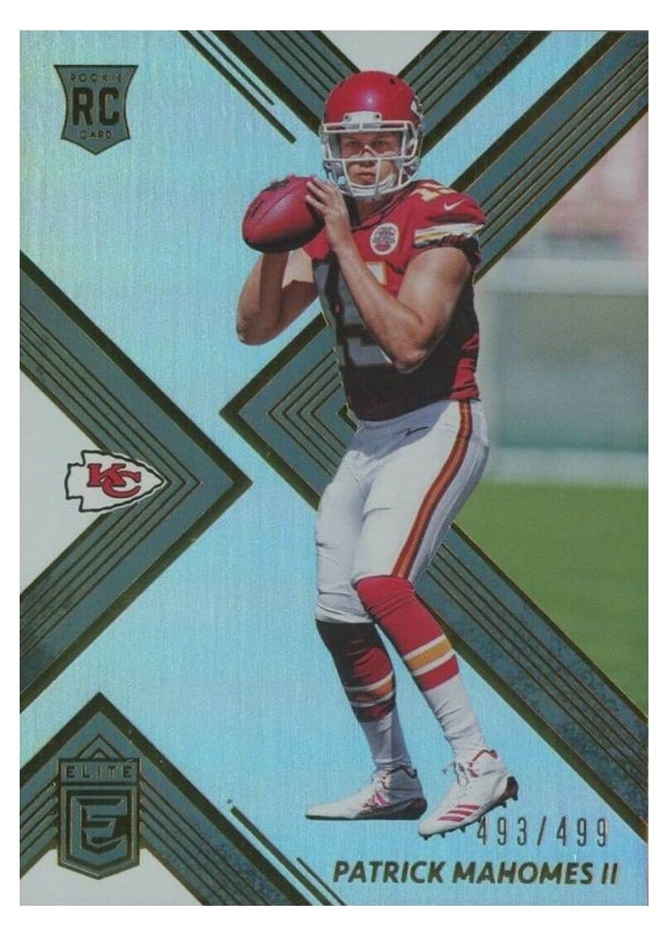 2017 Donruss Elite Base Set Patrick Mahomes II #155 card