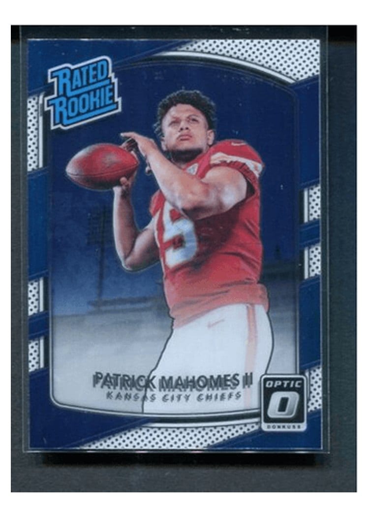 2017 Donruss Optic Base Set Patrick Mahomes II #177 card