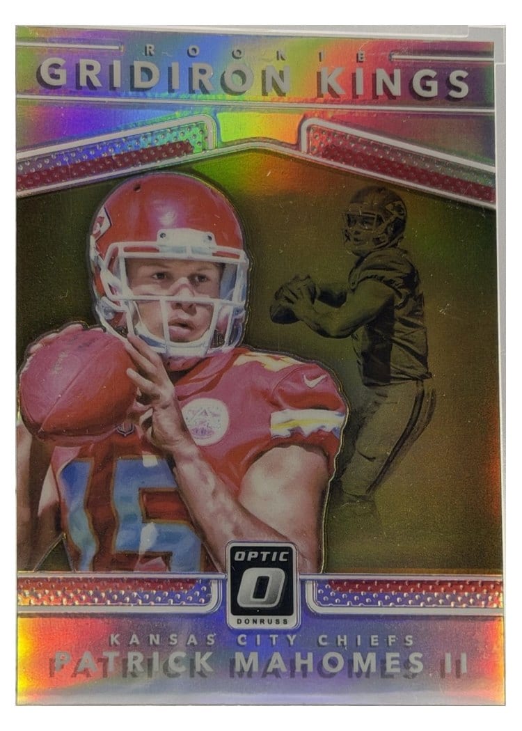2017 Donruss Optic Rookie Gridiron Kings Patrick Mahomes II #2 card
