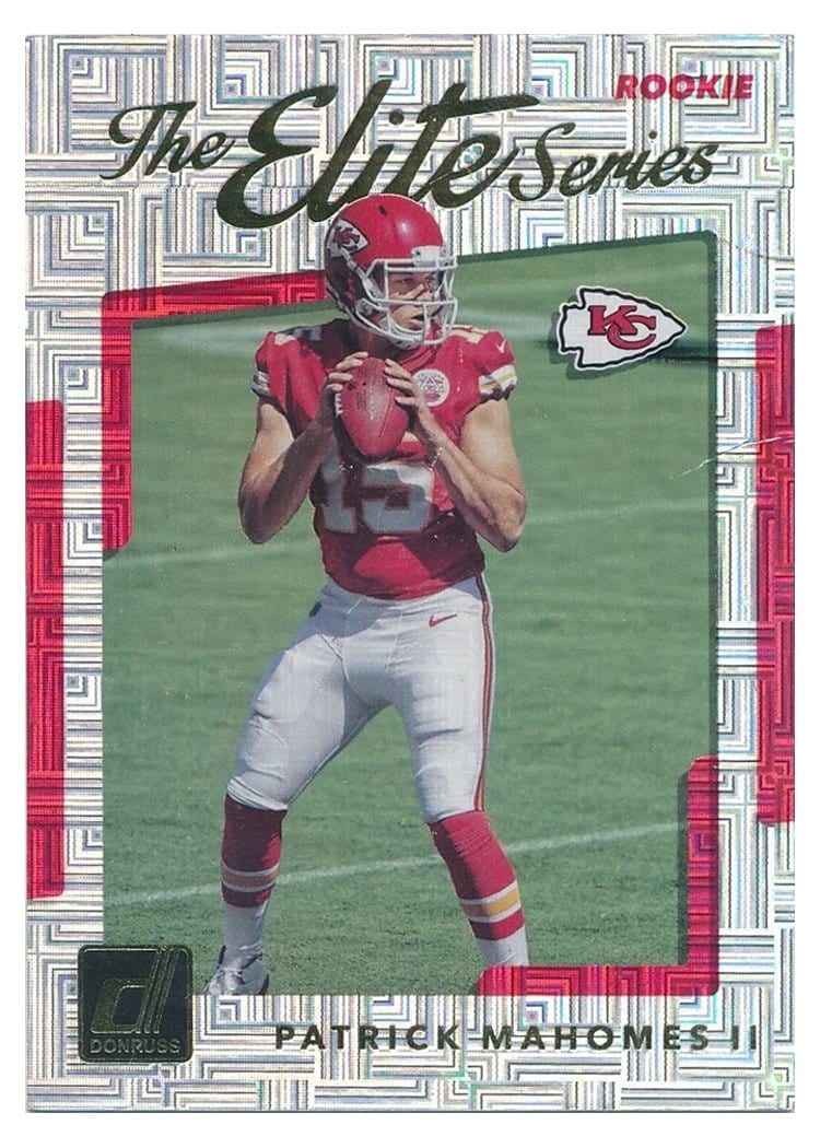 2017 Donruss The Elite Series Rookies Patrick Mahomes II #7 card