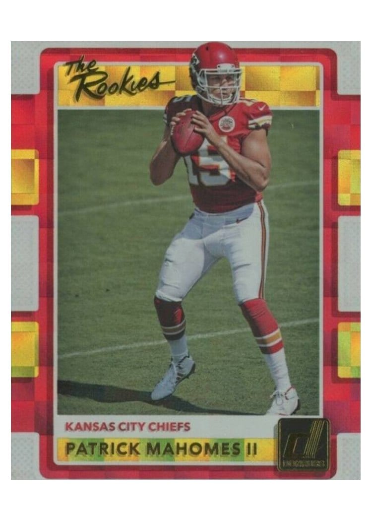2017 Donruss The Rookies Patrick Mahomes II #7 card