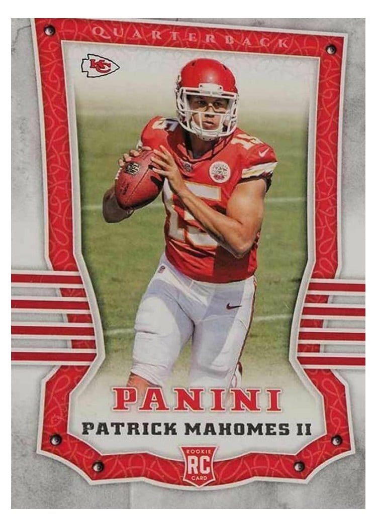 2017 Panini Base Set Patrick Mahomes II #104 card