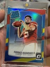 2017 Panini Donruss Optic Patrick Mahomes II #177 card