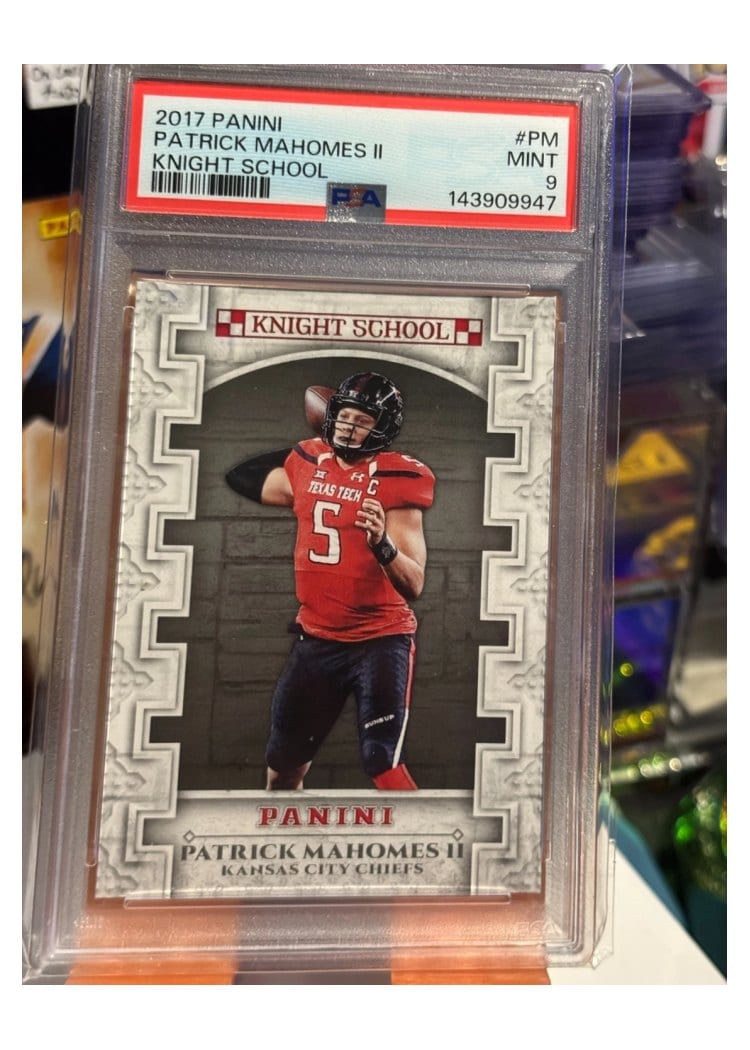 2017 Panini Knight School Patrick Mahomes II #KNS-PM card