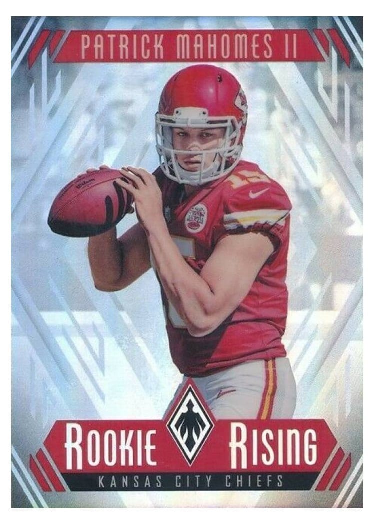 2017 Panini Phoenix Rookie Rising Patrick Mahomes II #RR-15 card