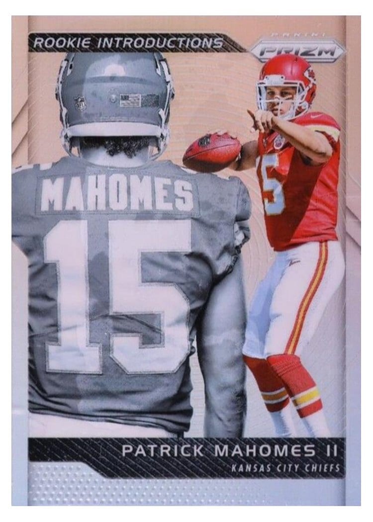 2017 Panini Prizm Rookie Introductions Patrick Mahomes II #2 card
