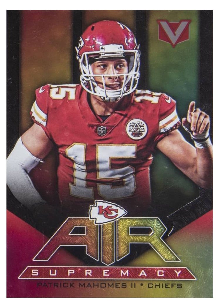 2017 Panini Vertex Air Supremacy Patrick Mahomes II #AS-21 card