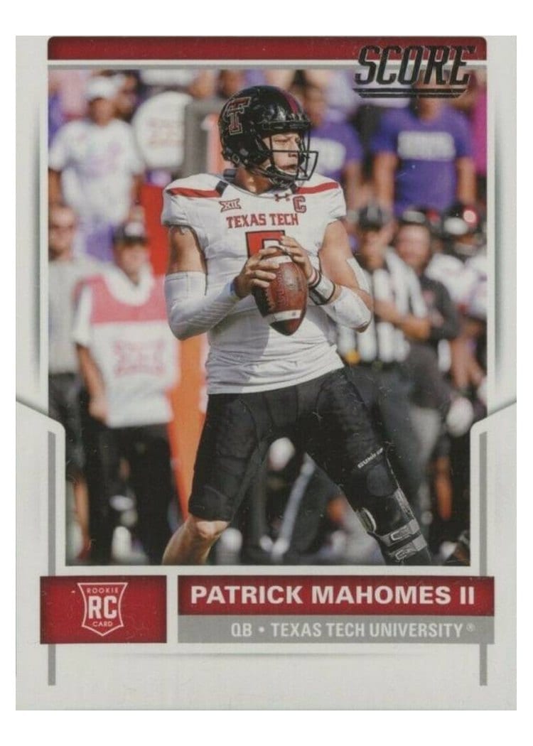 2017 Score Base Set Patrick Mahomes II #403 card