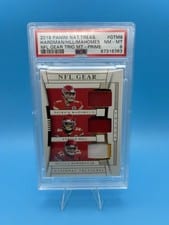 2019 Panini National Treasures Patrick Mahomes II #8 card
