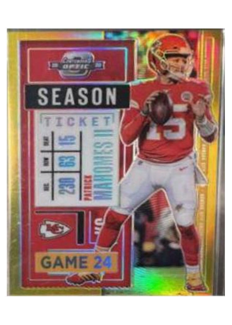2020 Panini Contenders Optic Patrick Mahomes II #28 card