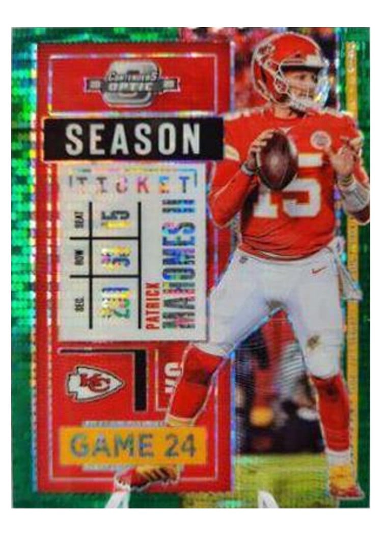 2020 Panini Contenders Optic Patrick Mahomes II #28 card