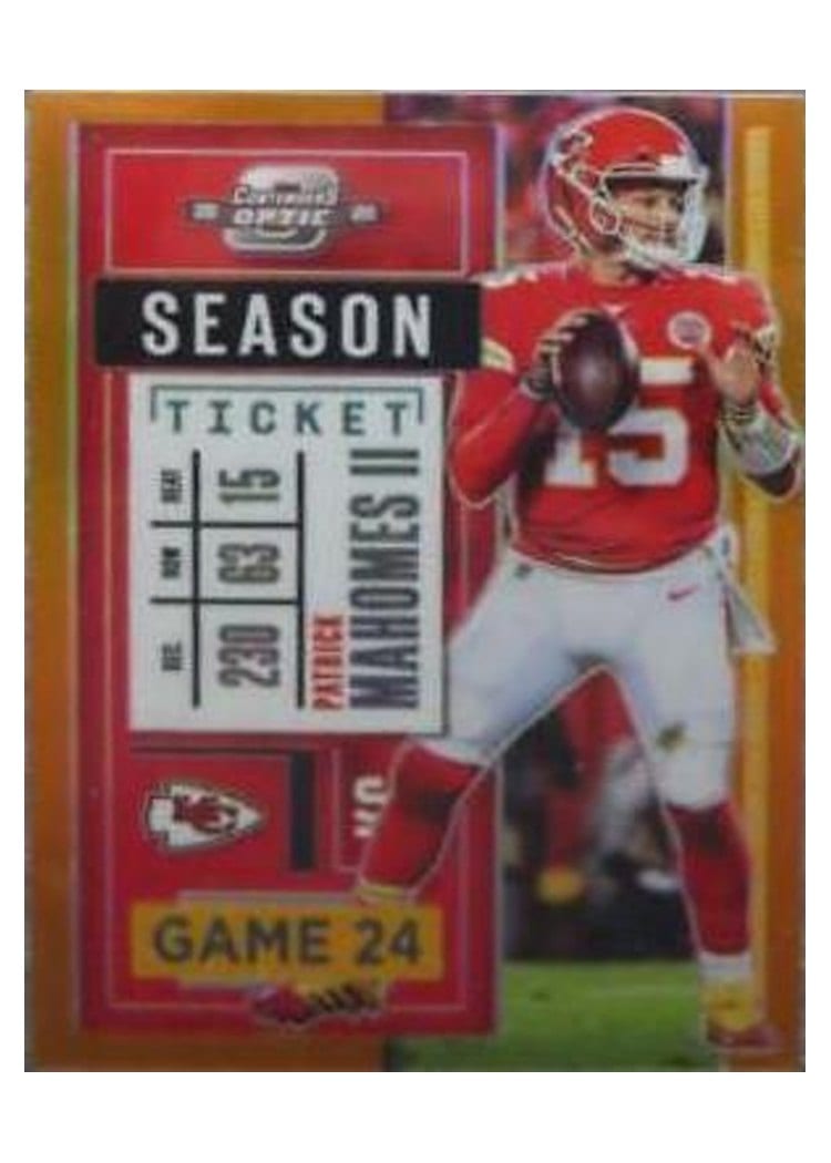 2020 Panini Contenders Optic Patrick Mahomes II #28 card