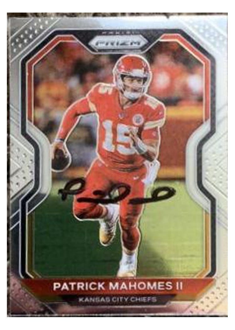 2020 Panini Prizm Patrick Mahomes II #124 card