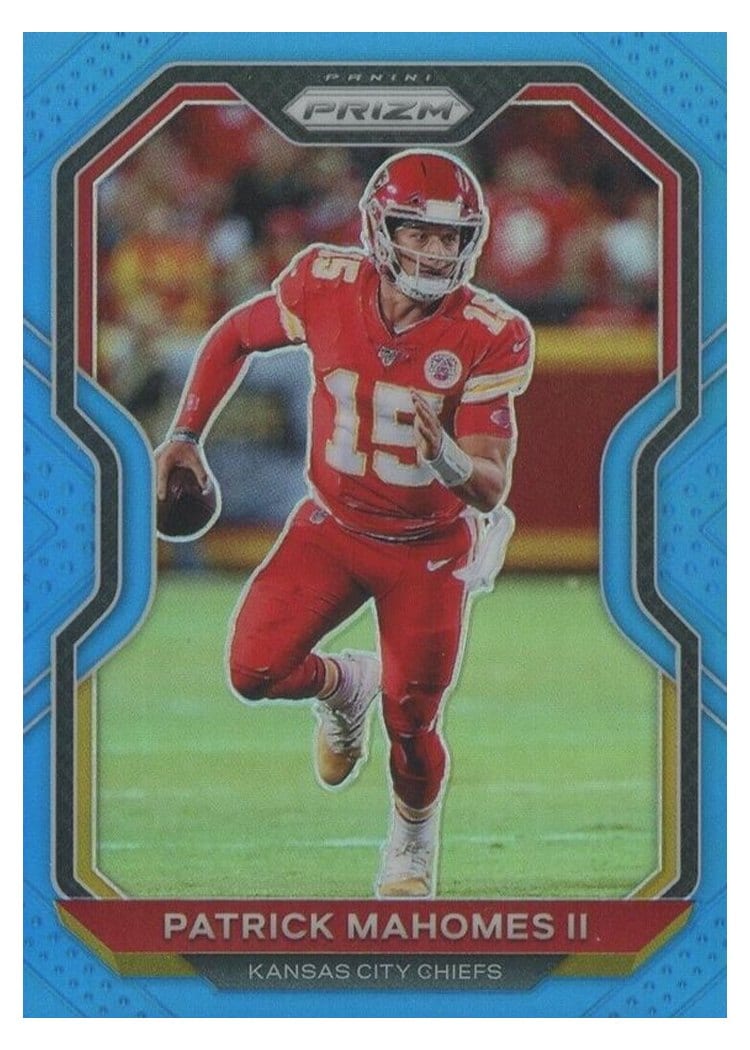 2020 Panini Prizm Patrick Mahomes II #124 card