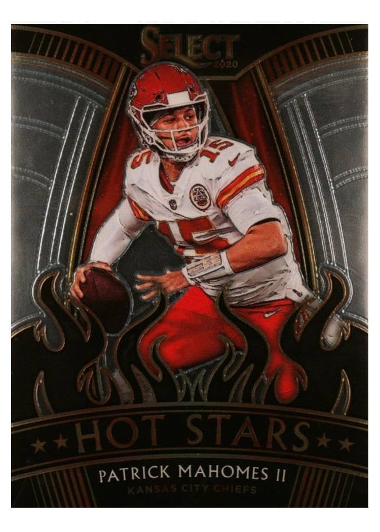 2020 Panini Select Hot Stars Patrick Mahomes II #HS3 card