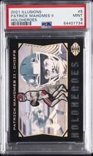 2021 Panini Illusions HoloHeroes Patrick Mahomes II #HHPM-5 card