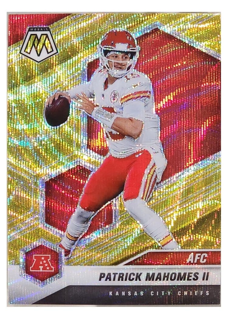 2021 Panini Mosaic Base Set Patrick Mahomes II #221 card