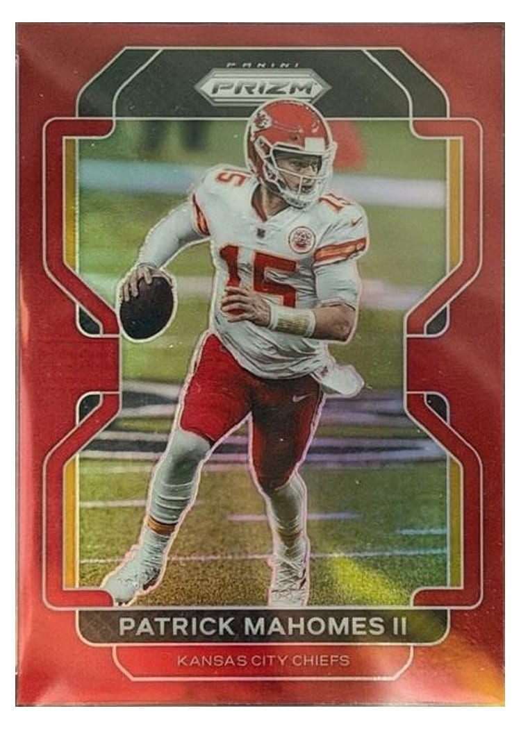 2021 Panini Prizm Patrick Mahomes II #190 card