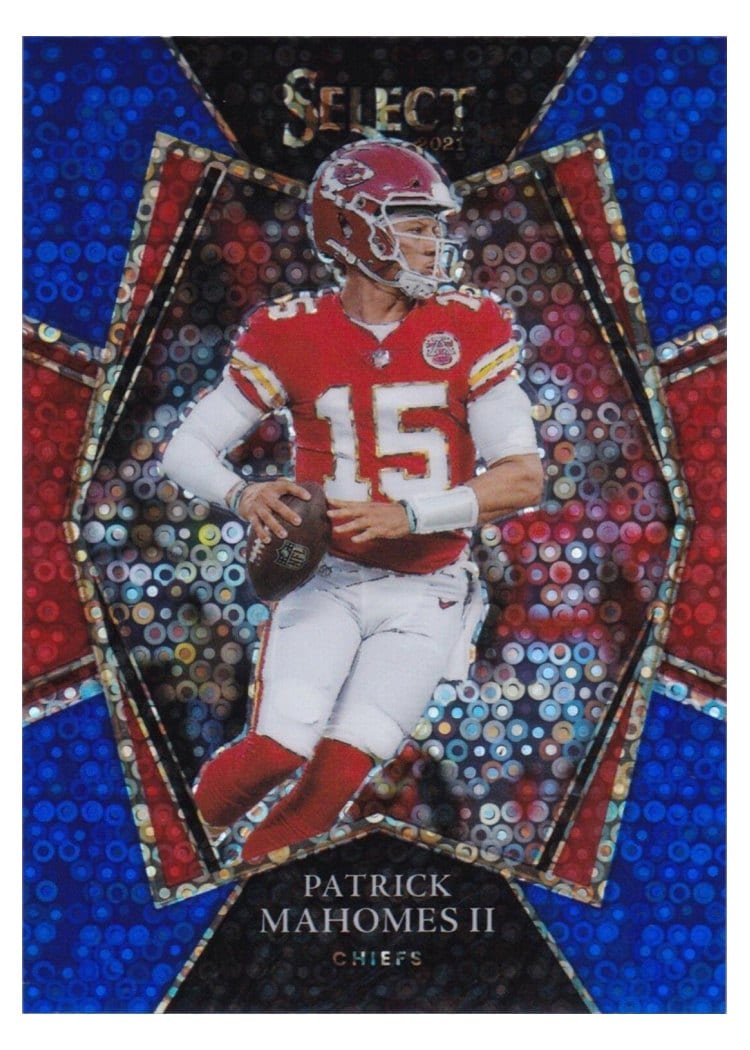 2021 Panini Select Patrick Mahomes II #102 card