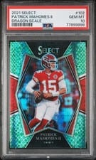 2021 Panini Select Patrick Mahomes II #102 card
