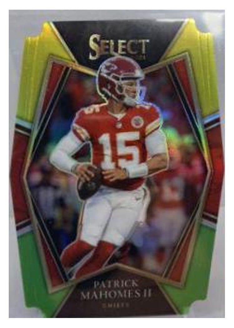 2021 Panini Select Patrick Mahomes II #102 card
