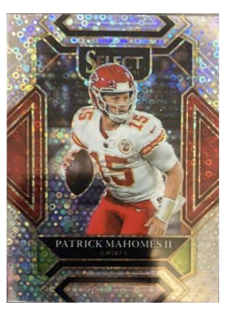 2021 Panini Select Base Set Patrick Mahomes II Disco #202 card