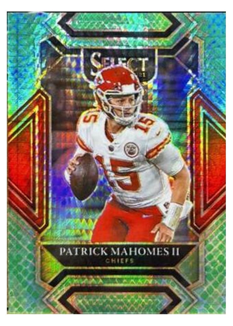2021 Panini Select Base Set Patrick Mahomes II #202 card