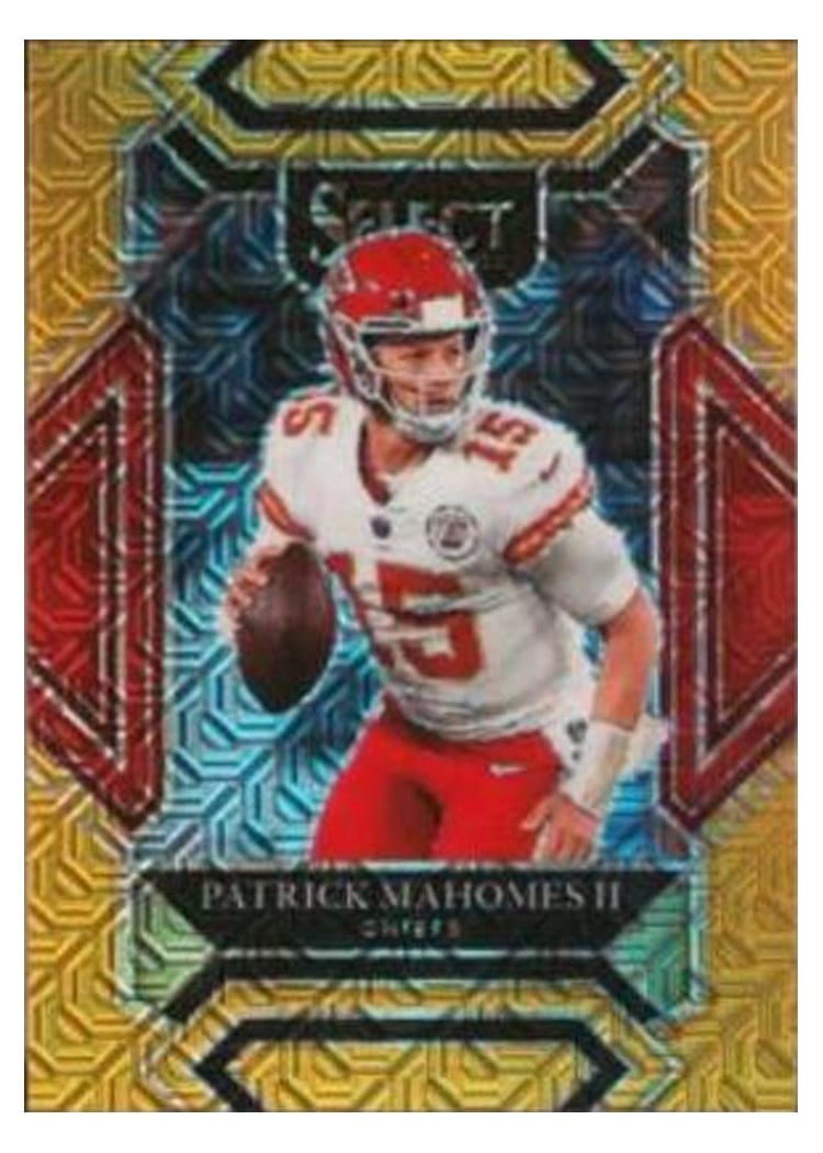 2021 Panini Select Base Set Patrick Mahomes II #202 card