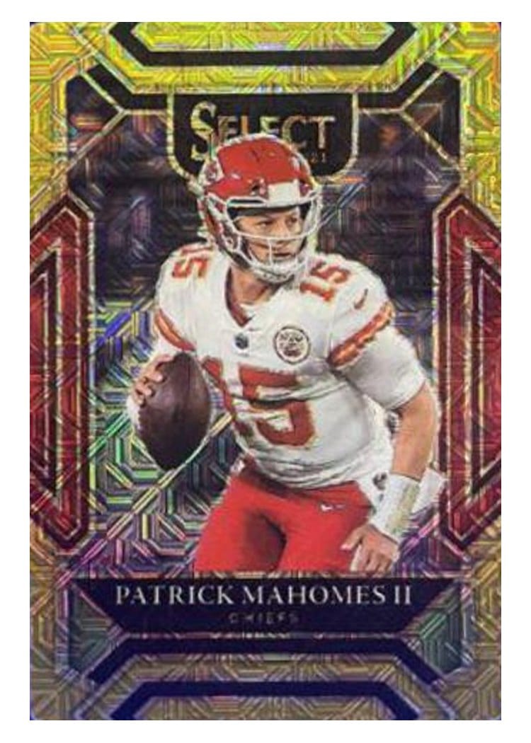 2021 Panini Select Base Set Patrick Mahomes II #202 card