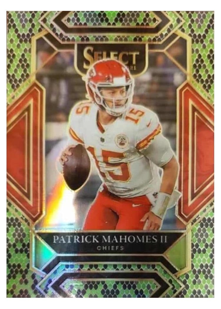 2021 Panini Select Base Set Patrick Mahomes II #202 card