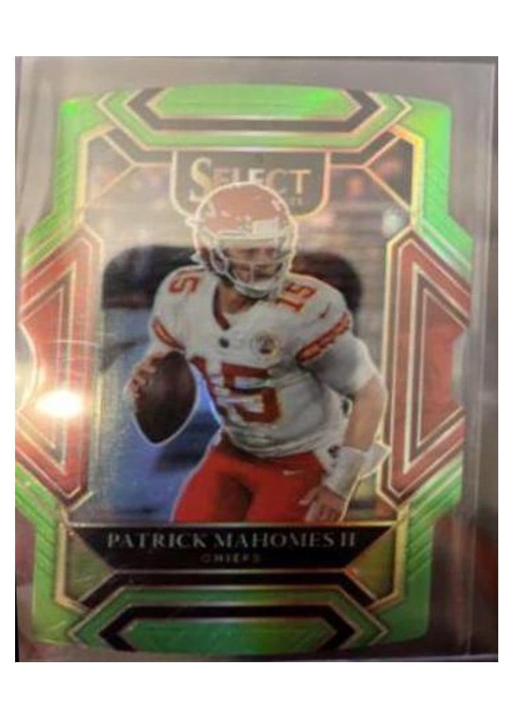 2021 Panini Select Base Set Patrick Mahomes II #202 card