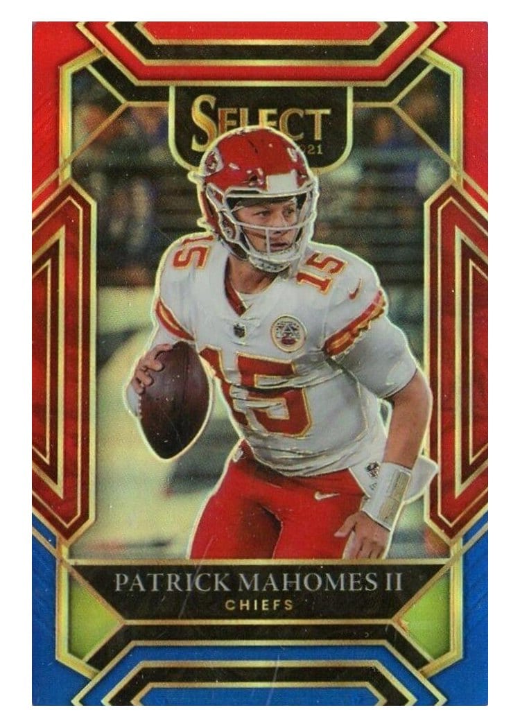 2021 Panini Select Base Set Patrick Mahomes II #202 card