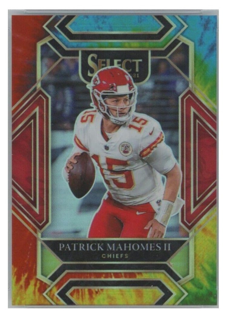2021 Panini Select Base Set Patrick Mahomes II #202 card