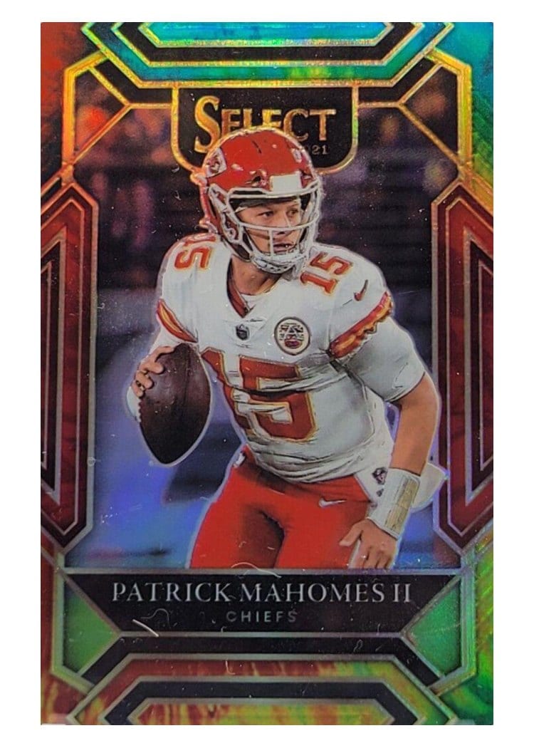2021 Panini Select Base Set Patrick Mahomes II #202 card