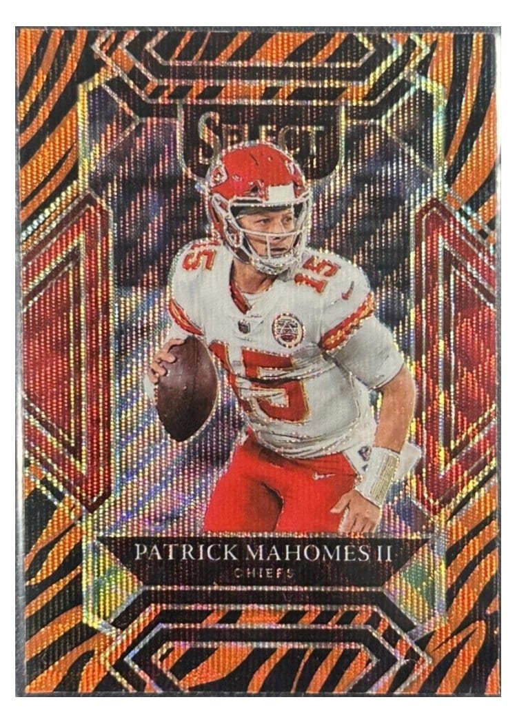2021 Panini Select Base Set Patrick Mahomes II #202 card