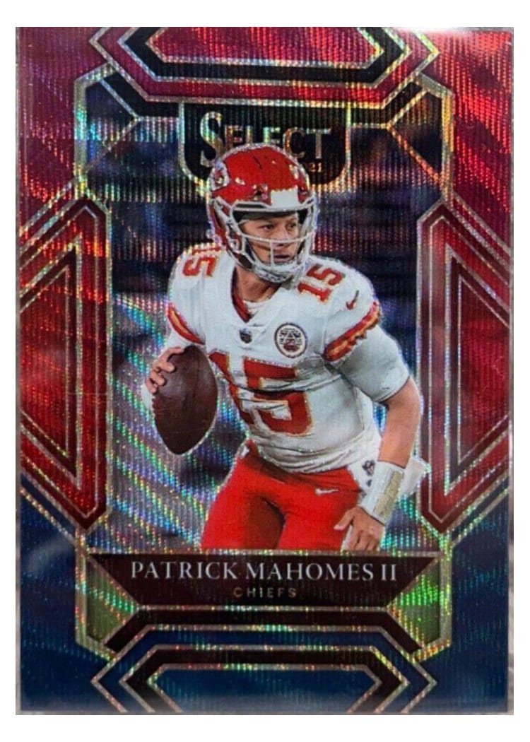 2021 Panini Select Base Set Patrick Mahomes II #202 card