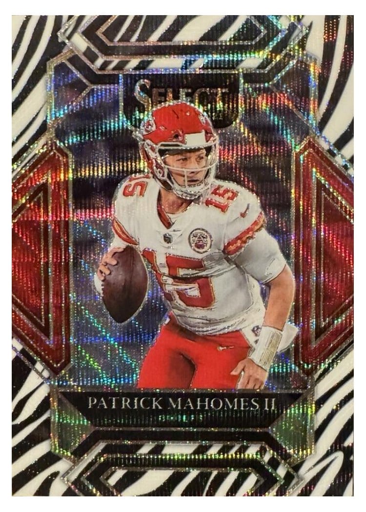 2021 Panini Select Base Set Patrick Mahomes II #202 card