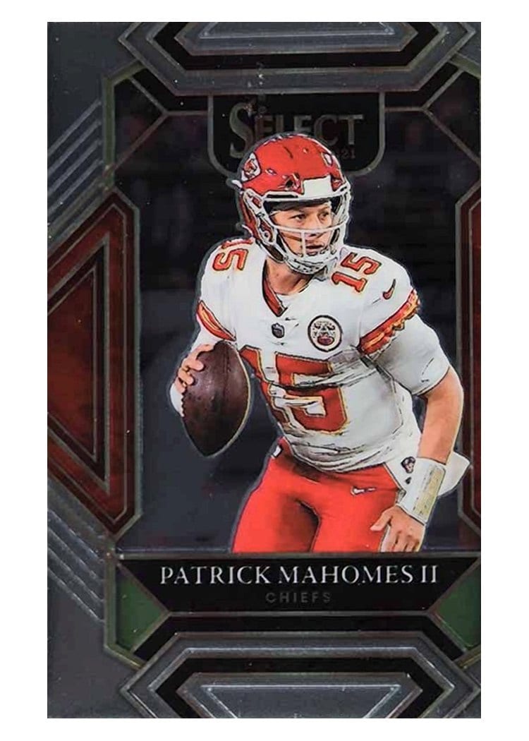 2021 Panini Select Base Set Patrick Mahomes II #202 card