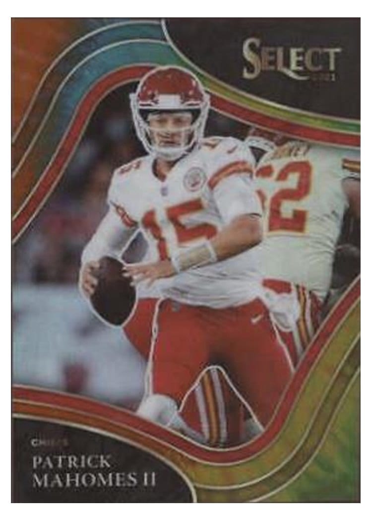 2021 Panini Select Base Set Patrick Mahomes II #302 card